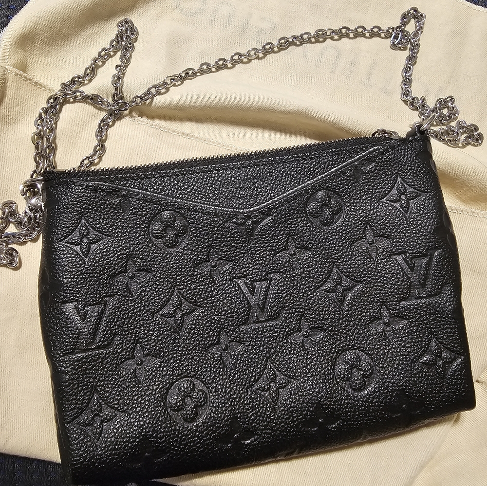 Louis Vuitton pallas empreinte noir crossbody